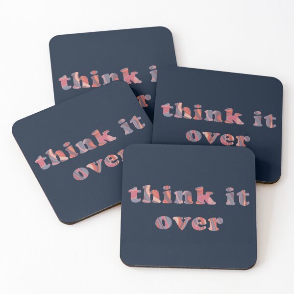 Item preview, think it over designed and sold by makistickers.