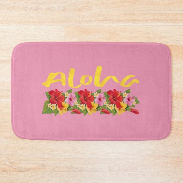 Item preview, Aloha! (On Pink) designed and sold by PawsitiveMum.