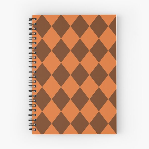 Item preview, Retro Orange Lozenge Harlequin pattern designed and sold by TMBTM.