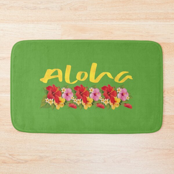Item preview, Aloha! (On Green) designed and sold by PawsitiveMum.