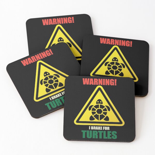 Item preview, I Brake For Turtles | Biodiversity designed and sold by GravitiTees.