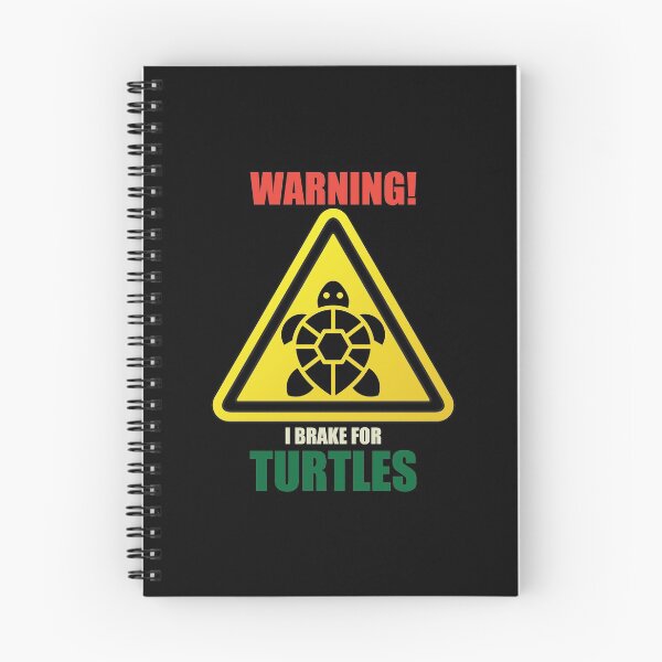 Item preview, I Brake For Turtles | Biodiversity designed and sold by GravitiTees.