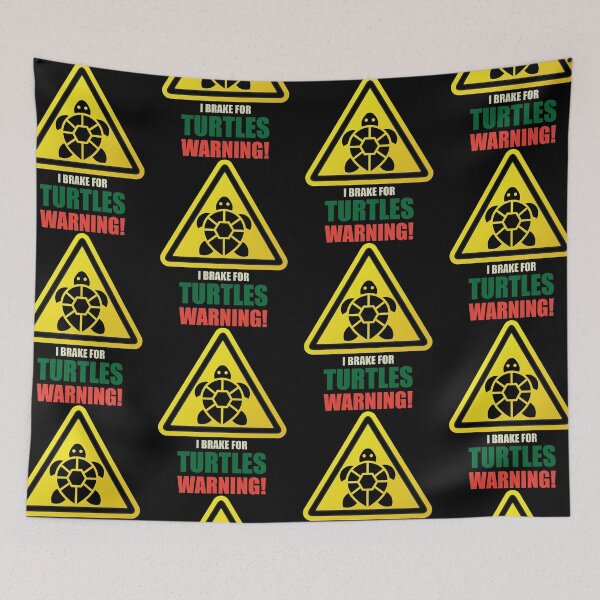 Item preview, I Brake For Turtles | Biodiversity designed and sold by GravitiTees.