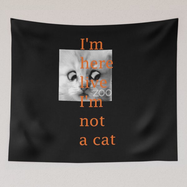 Item preview, Viral I'm not a cat Lawyer zoom Cat Filter meme designed and sold by daybreakagain.