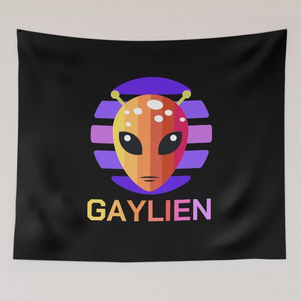 Item preview, Gaylien Funny Gay Pride designed and sold by ReichBourne.