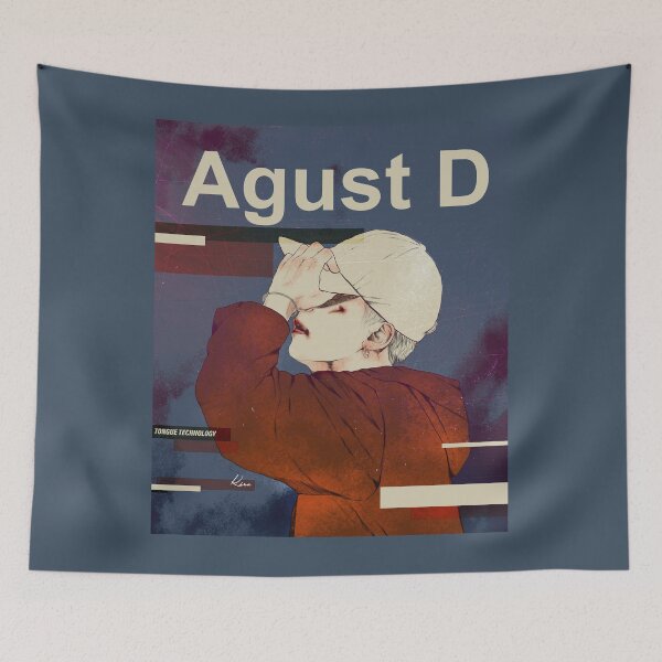 Item preview, BTS-AGUST D-Kpop merch designed and sold by Kir-aart.