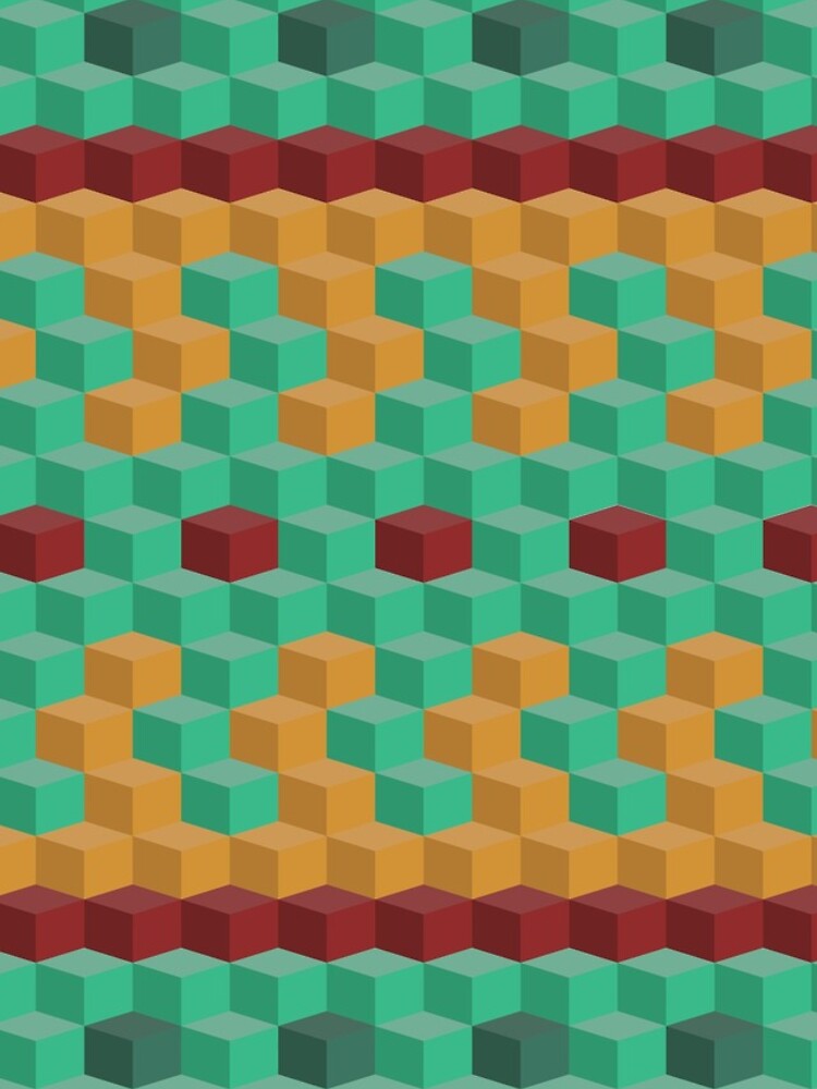 Thumbnail 4 of 4, iPhone Case, Color cube pattern designed and sold by chillwill960.
