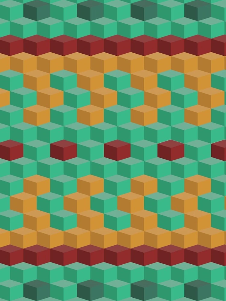 Thumbnail 4 of 4, iPhone Case, Color cube pattern designed and sold by Will Fisler.