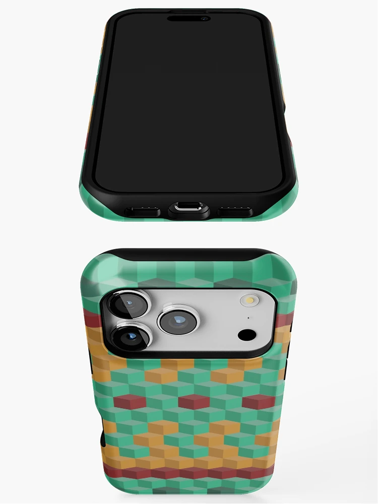 Thumbnail 3 of 4, iPhone Case, Color cube pattern designed and sold by Will Fisler.