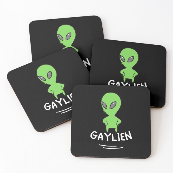 Item preview, Funny Gaylien  Cool Cute Humor LGBT l Gay Pride designed and sold by Sujitra  Romyen.