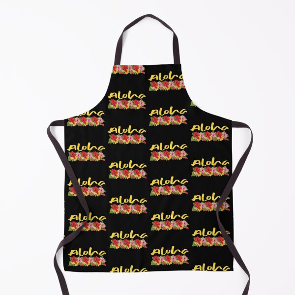 Item preview, Aloha! (On Black) designed and sold by PawsitiveMum.
