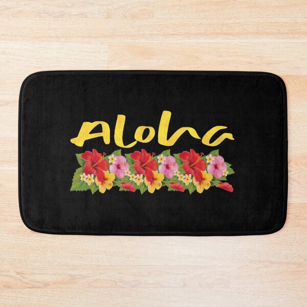 Item preview, Aloha! (On Black) designed and sold by PawsitiveMum.