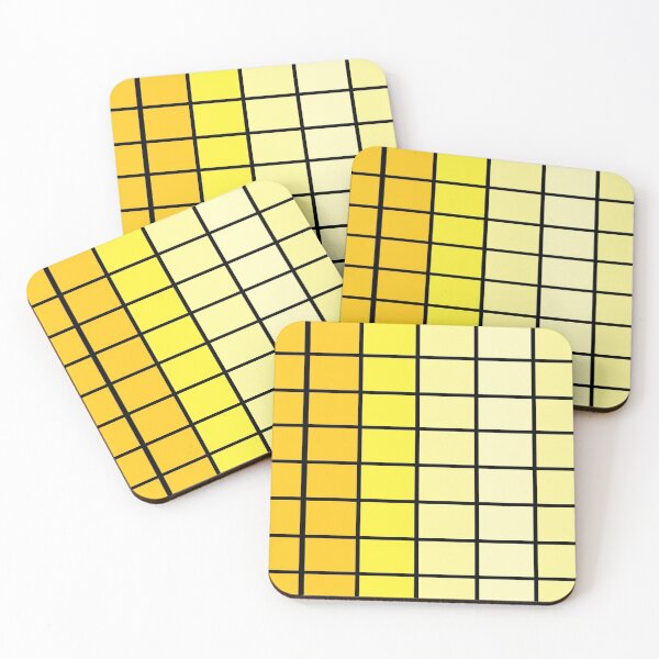 Artikelvorschau, Gradient Yellow Checks entworfen und verkauft von Hope-Innovatory.