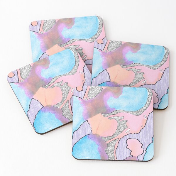 Item preview, Messy Friday Art Print with fluro pink designed and sold by thepoonapple.
