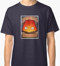 Howl's Moving Castle Illustration - CALCIFER (original) Classic T-Shirt