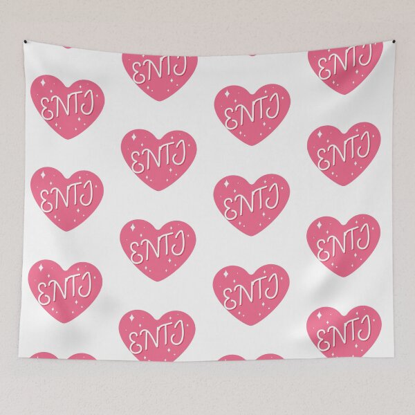 Item preview, ENTJ personality typography designed and sold by Morcawork.