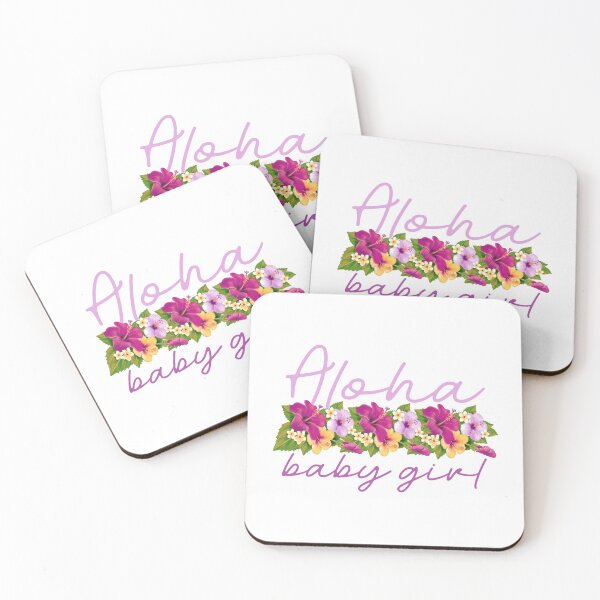 Item preview, Aloha Baby Girl! designed and sold by PawsitiveMum.
