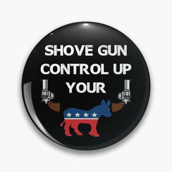 Item preview, Shove Gun Control Up Your Retro designed and sold by Niishouseca.