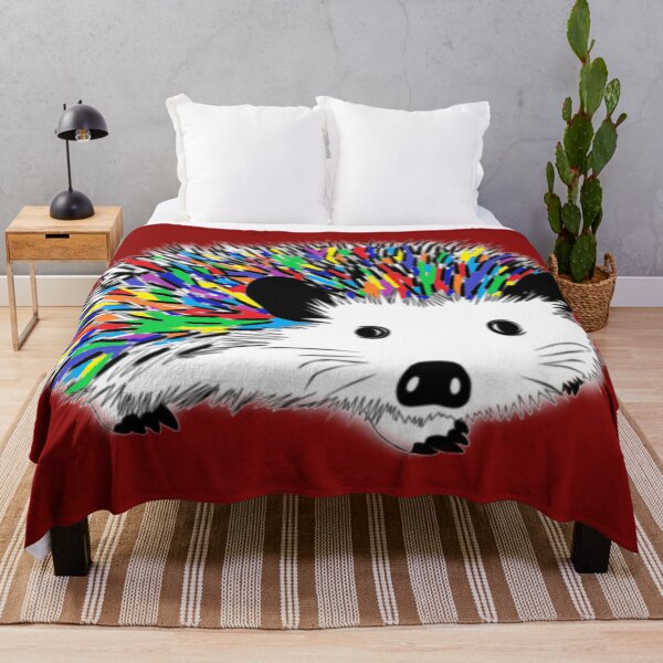 Item preview, rainbow hedgehog designed and sold by THE AMERICAN TEEVANGELIST.