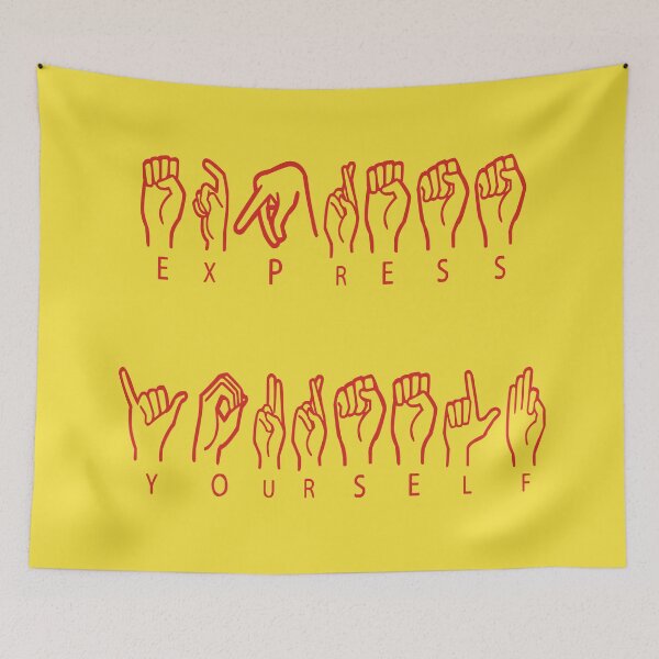 Item preview, Express yourself in the alphabet of American Sign Language designed and sold by yayor.