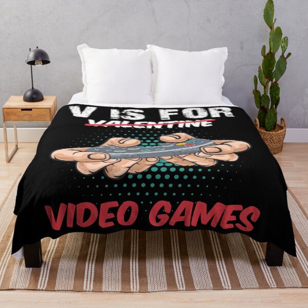 Item preview, V es de Valentine Video Games Love Gambling Heart designed and sold by blikonie.