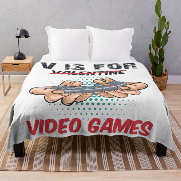 Item preview, V es de Valentine Video Games Love Gambling Heart designed and sold by blikonie.