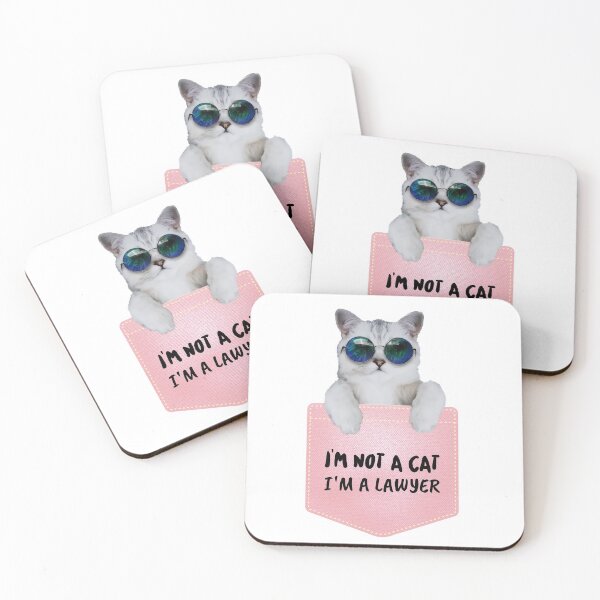 Item preview, I'm not a cat, I'm a lawyer designed and sold by Jplusdesign.