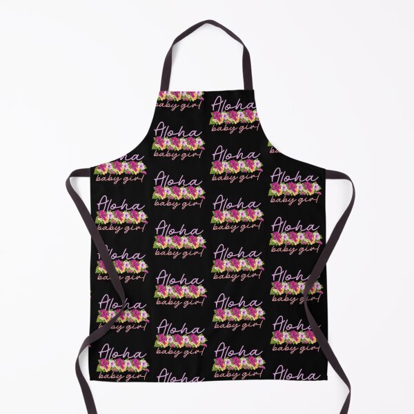 Item preview, Aloha Baby Girl! (on Black) designed and sold by PawsitiveMum.