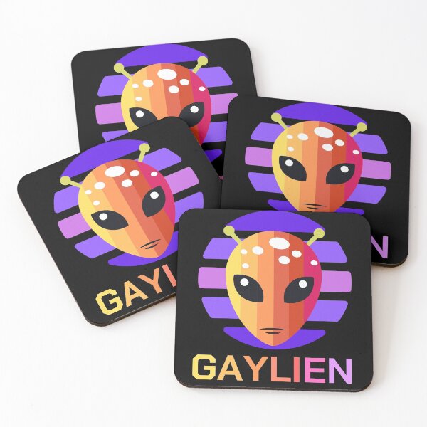 Item preview, Gaylien Funny Gay Pride designed and sold by ReichBourne.