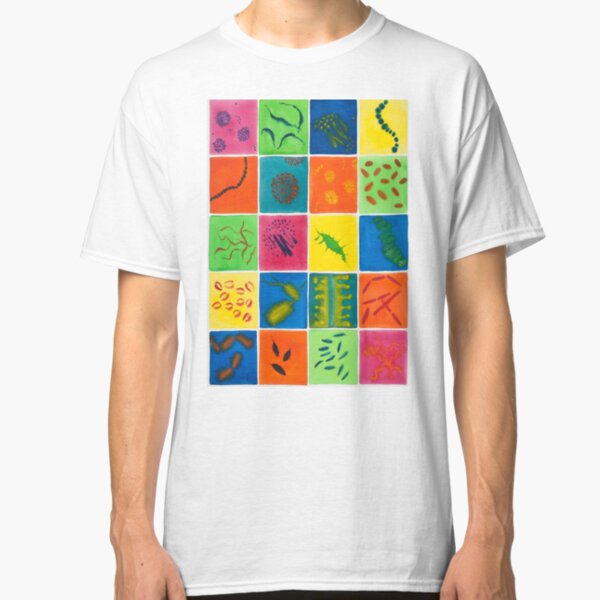 Big Bright Bacteria Classic T-Shirt