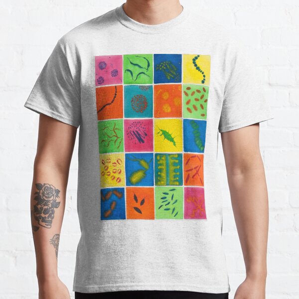 Big Bright Bacteria Classic T-Shirt