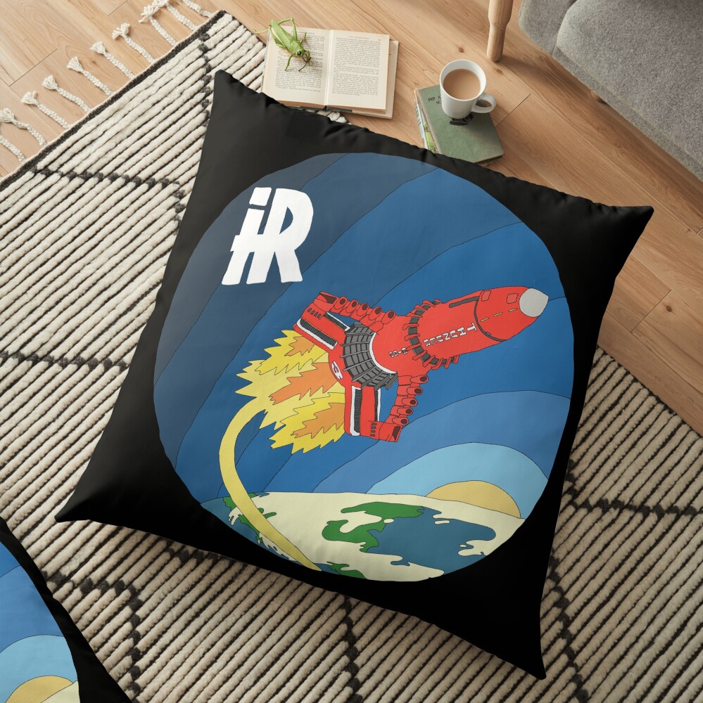 Thunderbirds Are Go - Thunderbird 3 In Space Floor Pillow