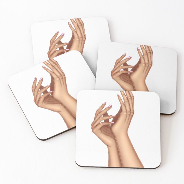 Item preview, Two hands raised up on a white background  designed and sold by Iris777.