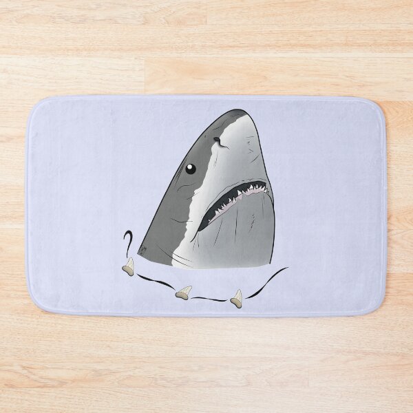 Item preview, Great white shark sea predator designed and sold by rainbowcho.