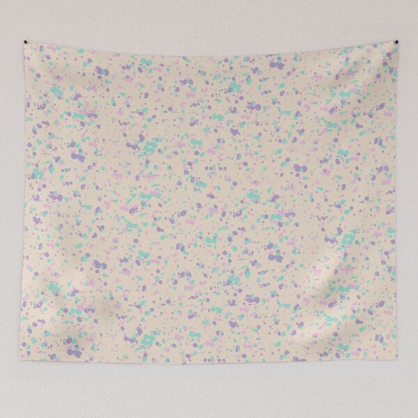 Item preview, Spring Pastels Speckles on Cream designed and sold by TGIYHome.