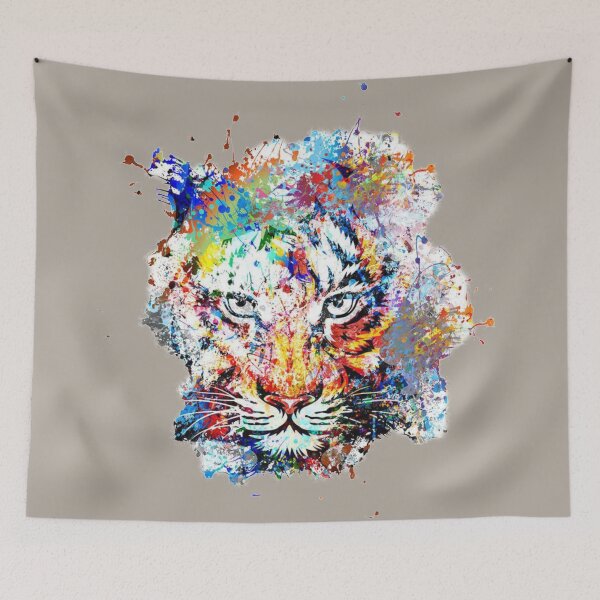 Item preview, RAINBOW TIGER designed and sold by THE AMERICAN TEEVANGELIST.