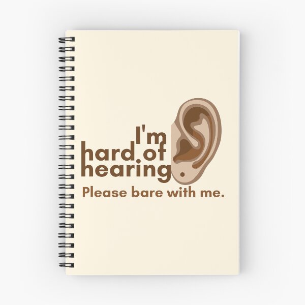 Item preview, I am hard of hearing please bare with me - Hearing Impaired designed and sold by designsbyshella.