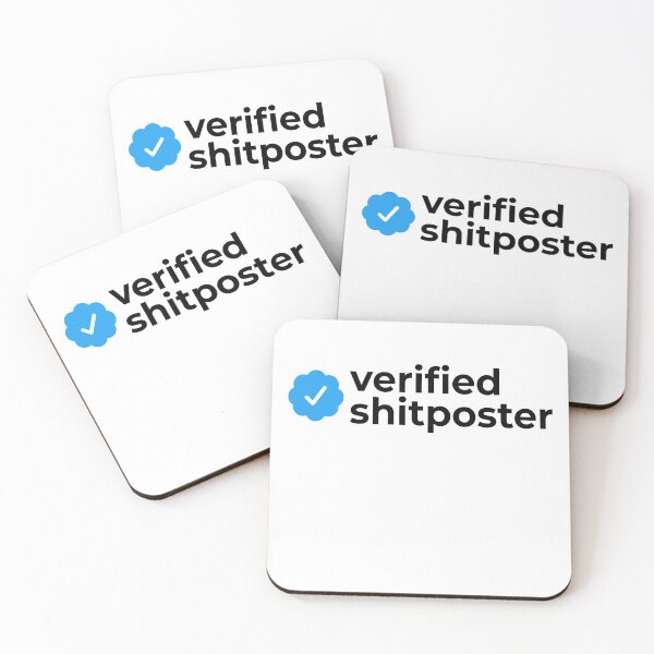 Item preview, Verified shitposter designed and sold by EnjoyMyTees.