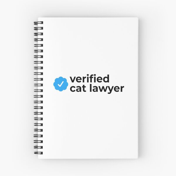 Item preview, Verified cat lawyer designed and sold by EnjoyMyTees.