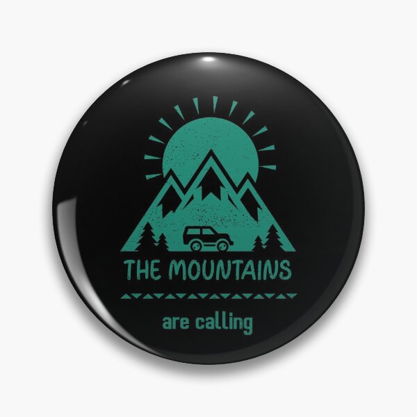 Item preview, The Mountains Are Calling designed and sold by geminivibe.