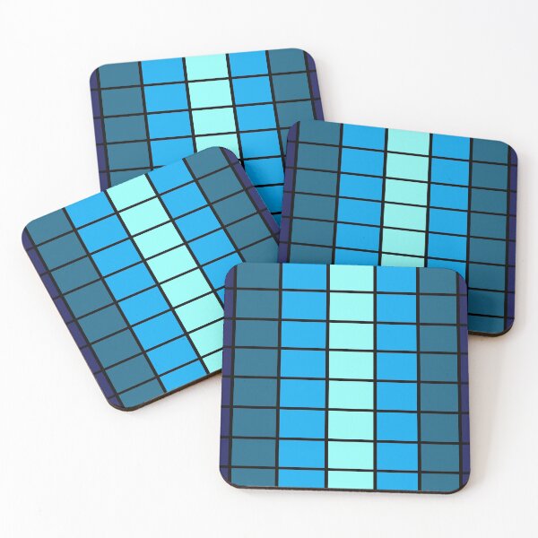Artikelvorschau, Gradient Blue Checks entworfen und verkauft von Hope-Innovatory.