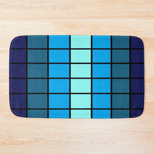 Artikelvorschau, Gradient Blue Checks entworfen und verkauft von Hope-Innovatory.