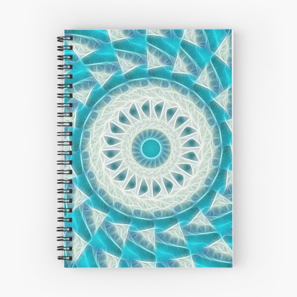 Item preview, Cyan Glow Kaleidoscope 17 designed and sold by TravelPhotoArt.