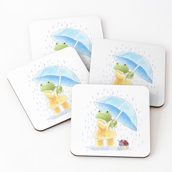 Item preview, Froggy in the Rain designed and sold by Smmeh.