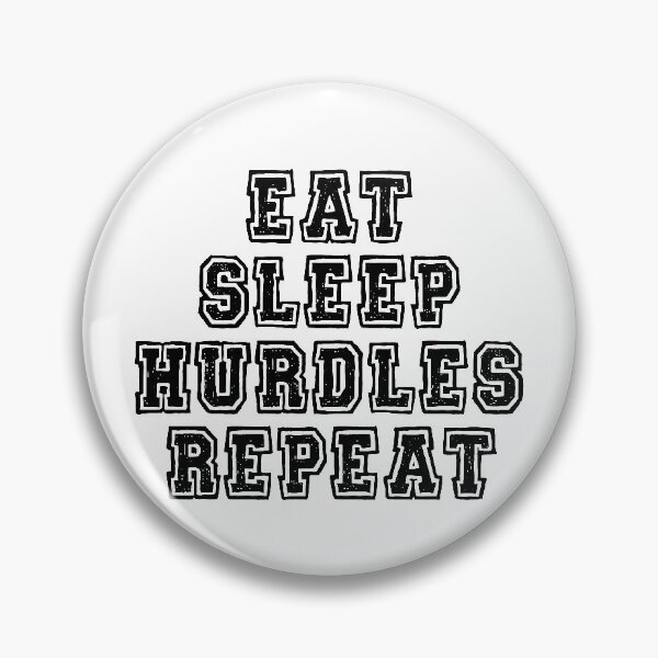 Item preview, Eat, sleep, hurdles and repeat designed and sold by Mandala & More.
