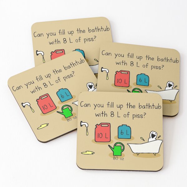 Item preview, Urine conundrum designed and sold by hungryfatcat.