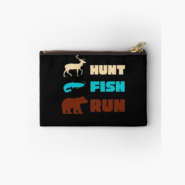 Item preview, Hunt Fish Run designed and sold by momsnpops.