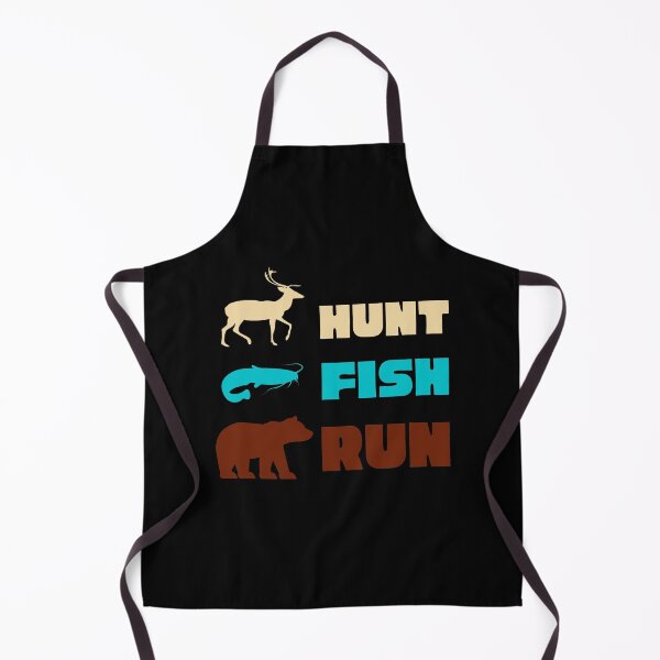 Item preview, Hunt Fish Run designed and sold by momsnpops.