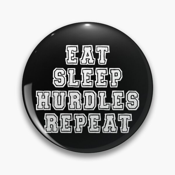 Item preview, Eat, sleep, hurdles, repeat designed and sold by Mandala & More.