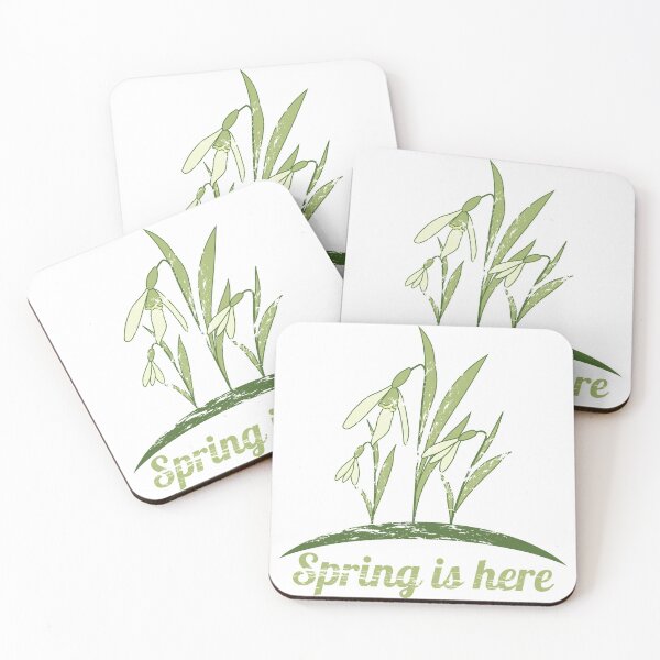 Item preview, Spring is here with snowdrops designed and sold by andrutza-design.
